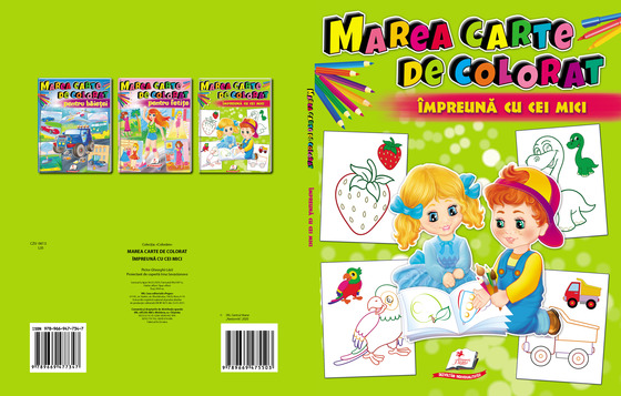 Marea carte de colorat - Împreună cu cei mici