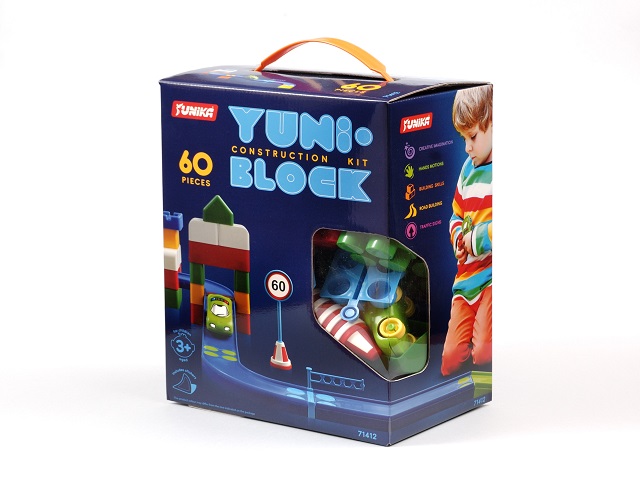 Конструктор YUNI-BLOK 60 шт (коробка) 33