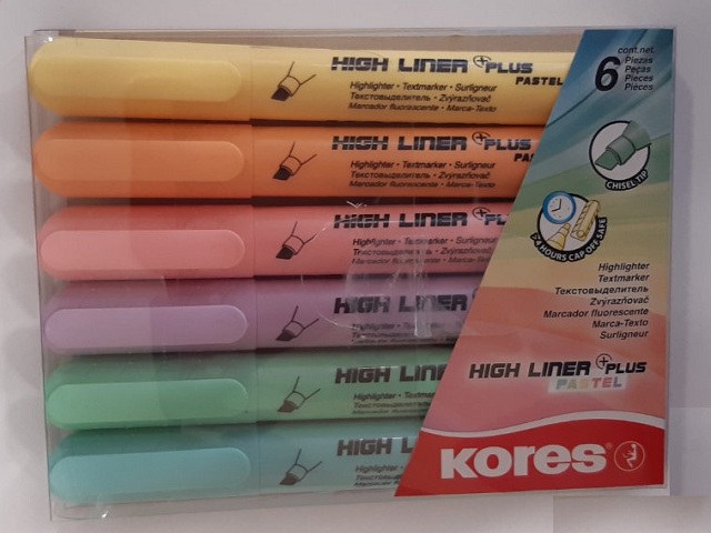 Marker Text Kores Set (3-5mm/6cul) 33
