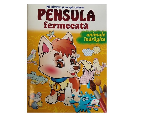 Pensula fermecata A4 - Animale indragite