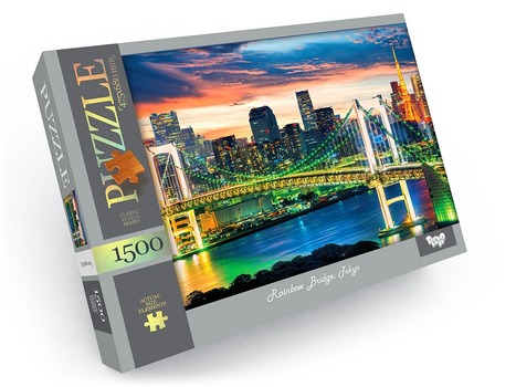 Puzzle C1500-04-02 Rainbow Bridge,Tokyo