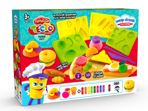 Set de creatie Aluat pentru modelare   MASTER DO    Шеф-повар. Тратория