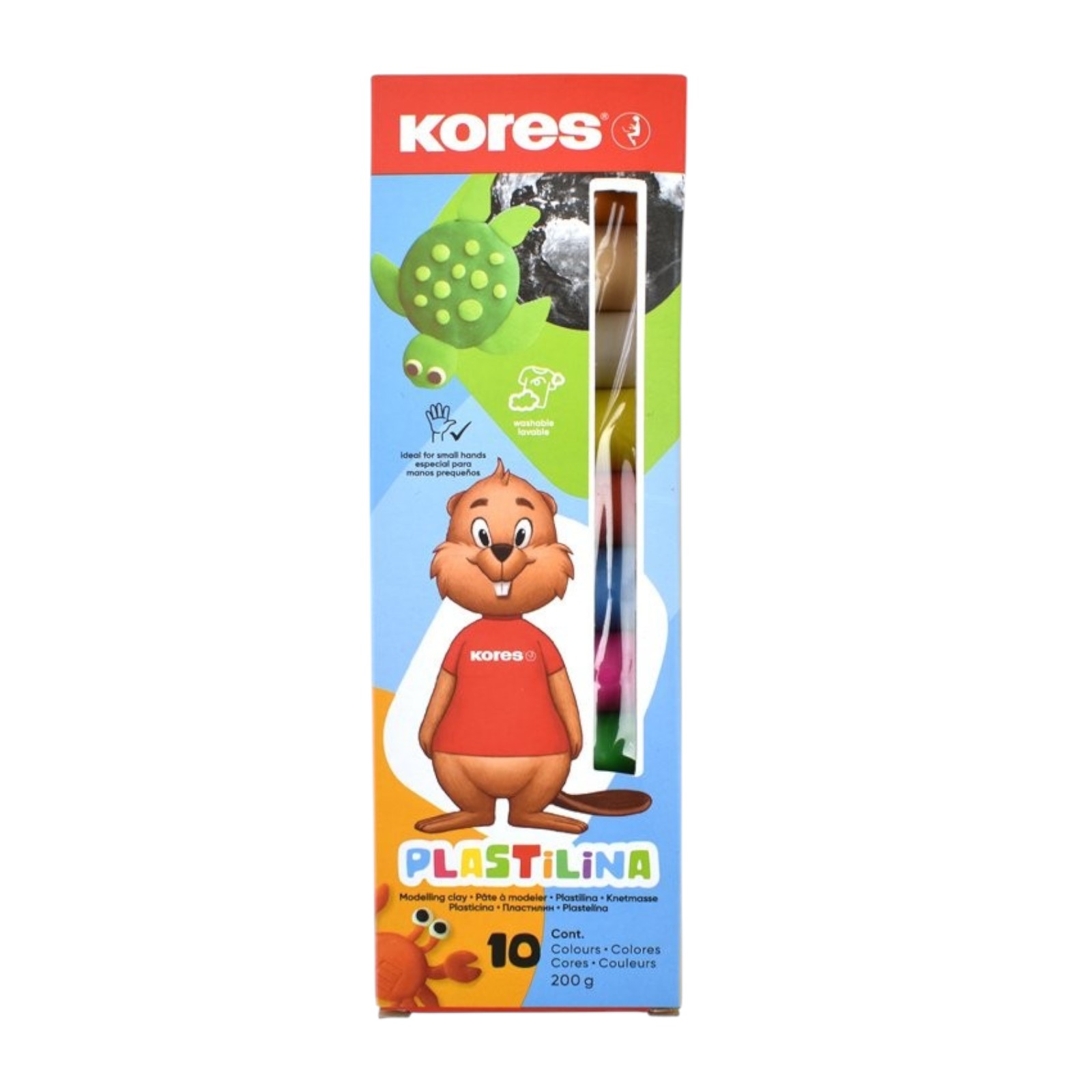Cumpara  Aluat și nisip - Plastilina Kores 10 culori..