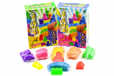 Nisip kinetic ( KIDSAND ), 600 gr. ambalaj cutie