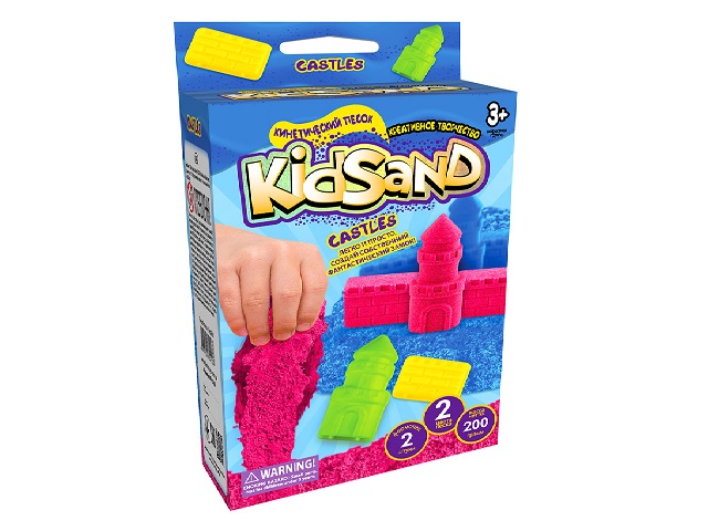 Nisip kinetic ( KIDSAND ), 200 gr. ambalaj cutie