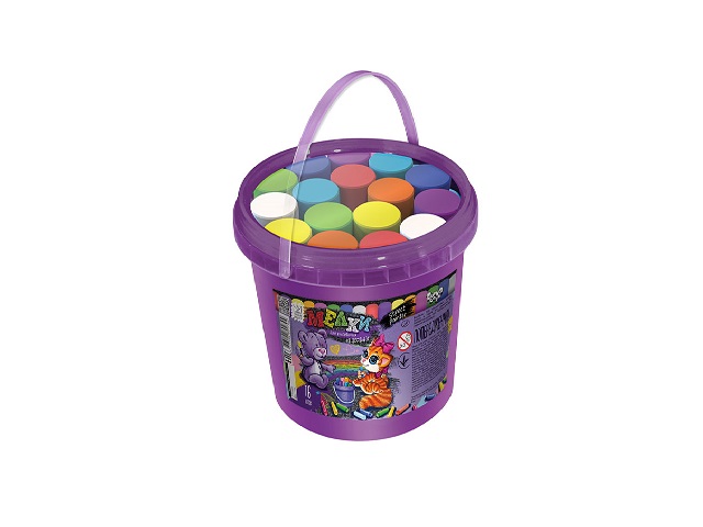 Creta pentru desen pe asfalt, caldarusa ( MEGA ) 16 buc