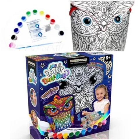 Cumpara  Creativitate - Set de creatie  ( My COLOR OWL-Bag ) rucsac d..
