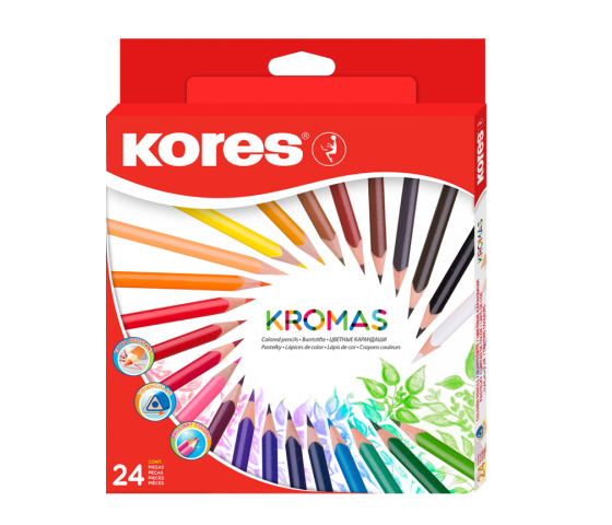 Creioane ( Kores Kromas ) 24 culori K93392
