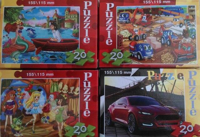 Cumpara  Jocuri de masă și puzzle-uri - Puzzle mici (20PCS) 15..