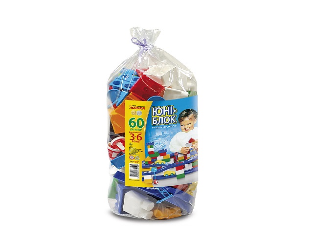 Constructor Iuni-block   60 pcs mari 15