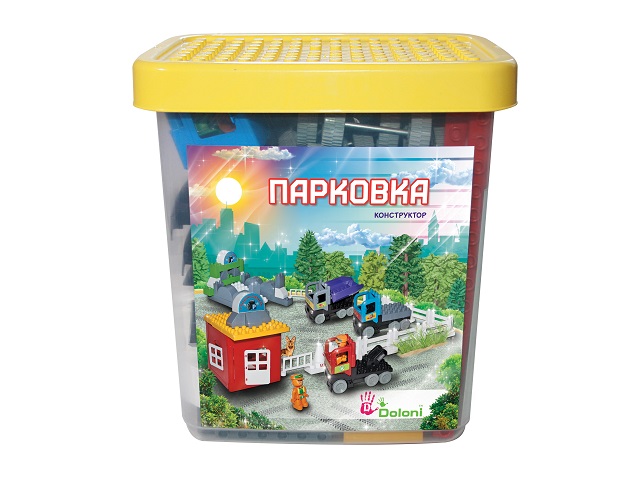 Конструктор Автопарк (124 шт)