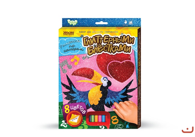 Cumpara  Creativitate - Set de creatie ( Coloram cu glitter ) 15..