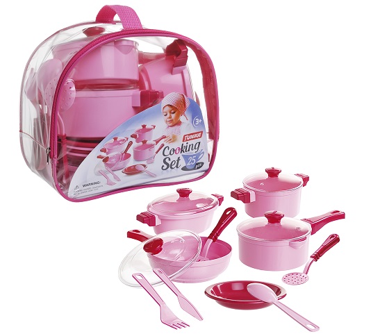 Set veselă (25 piese) roz – 43