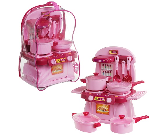 Набор посуды Cooking Plate (10 шт) розовый – 43