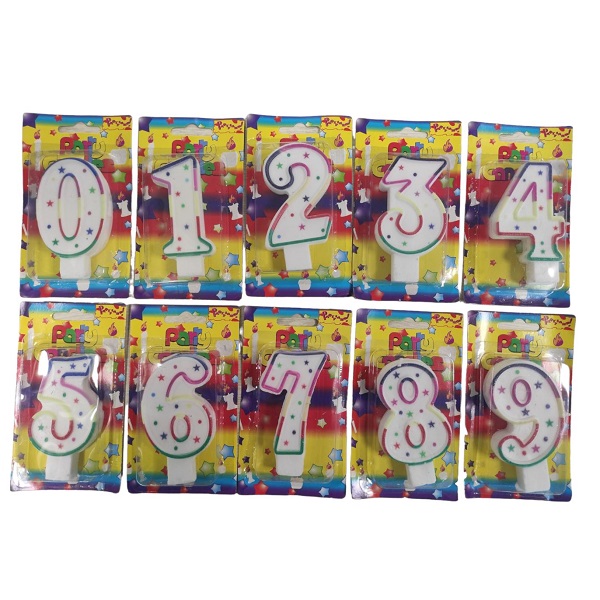 Cumpara  Totul pentru party - Lumanare cifra (1buc) (0-9) – 44..