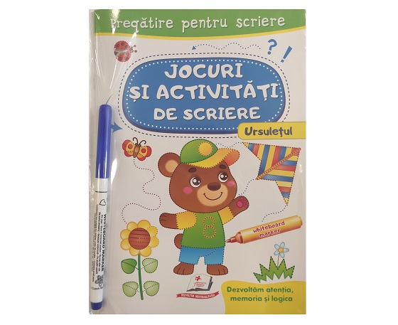 Jocuri si activ. de scriere Ursulet 46