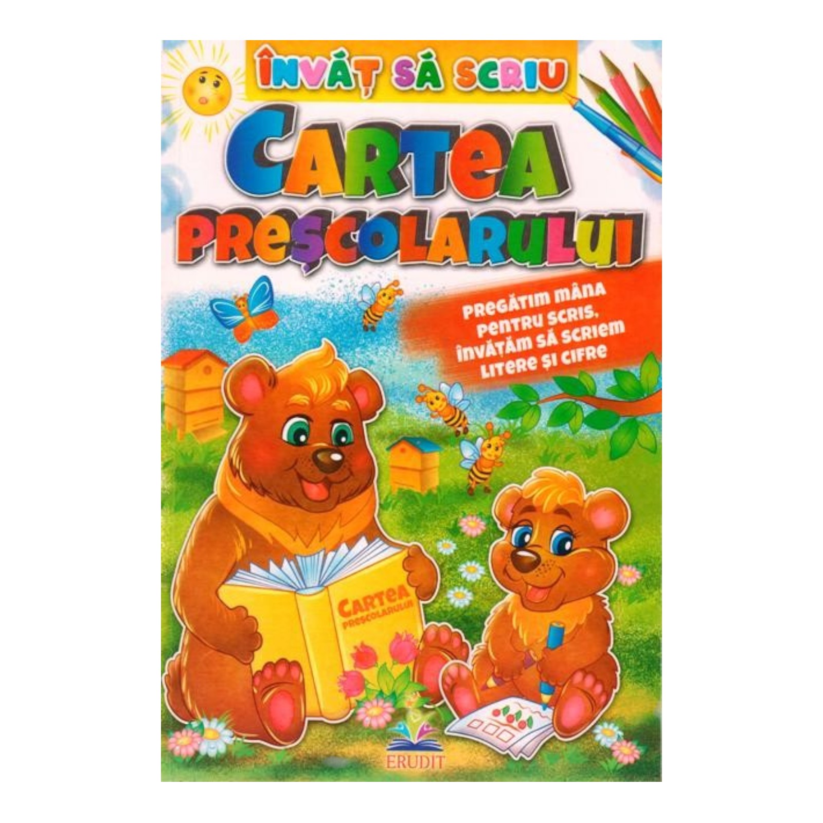 Invat sa scriu A4 - Cartea prescolarului