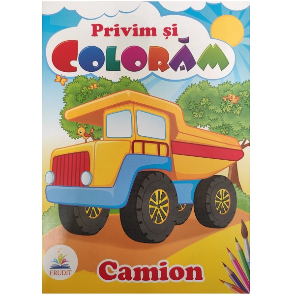 Cumpara  Carti - Privim si coloram - Camion..