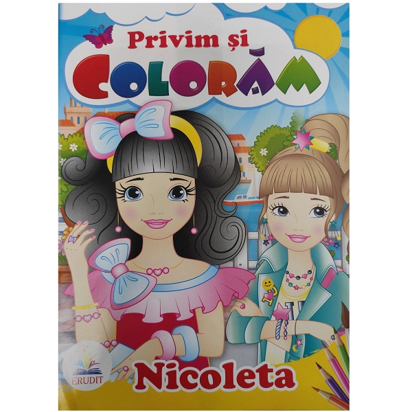 Cumpara  Carti - Privim si coloram - Nicoleta..