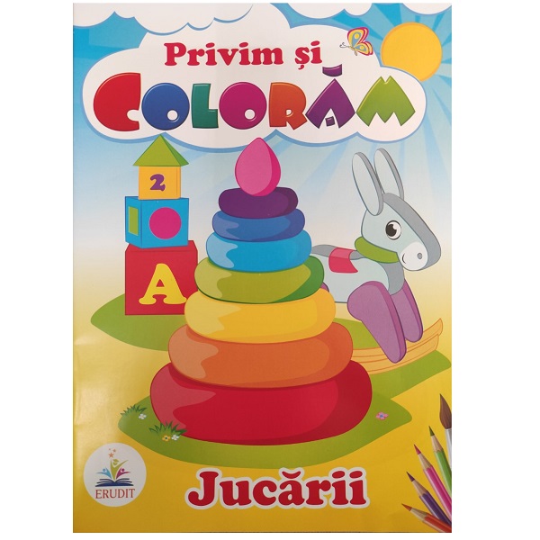 Cumpara  Carti - Privim si coloram - Jucarii..