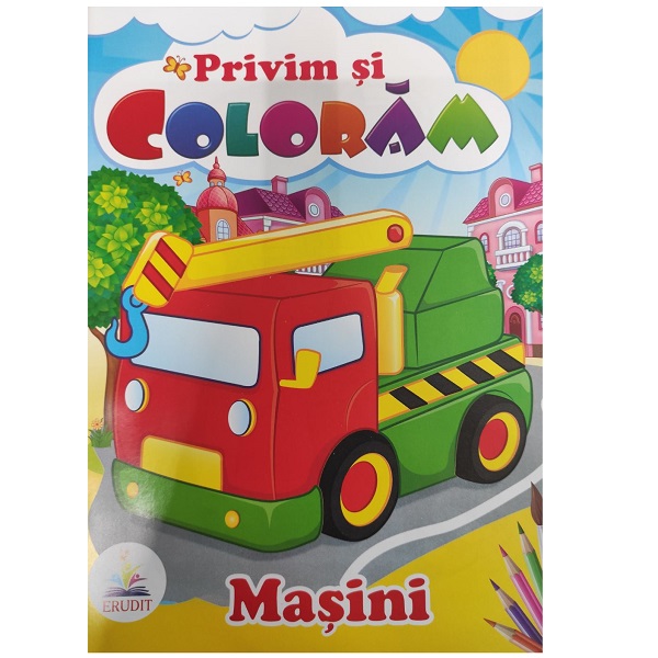 Cumpara  Carti - Privim si coloram - Masini..