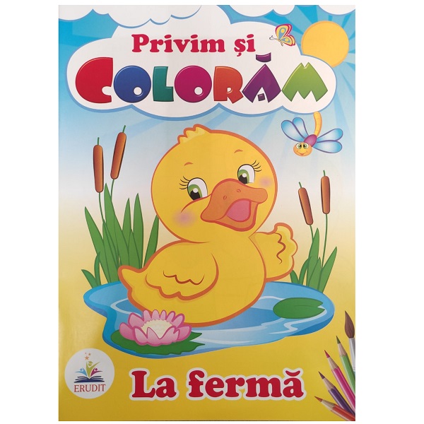 Cumpara  Carti - Privim si coloram - La ferma..