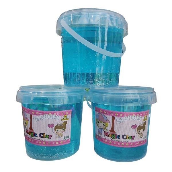 Слайм цвет голубой 1кг