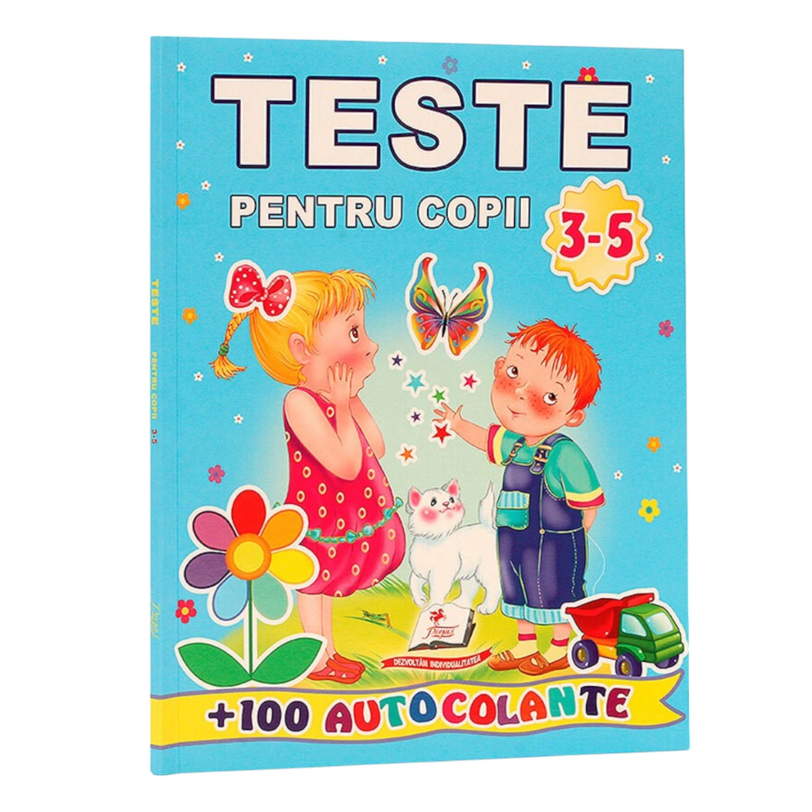 Teste cu autocolante 3-5 ani