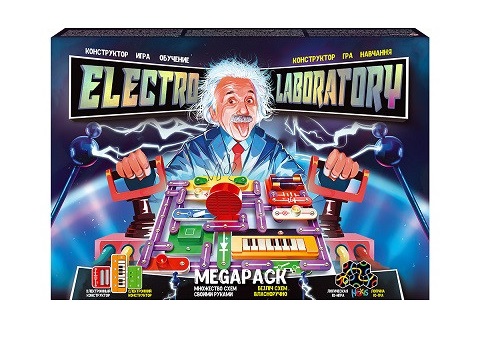 Set de creatie Constructor Electronic 3&1 "Electro Laboratory. Megapack"