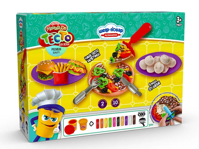 Set Creatie ( Aluat pentru modelare MASTER DO ) «Пицца» малая