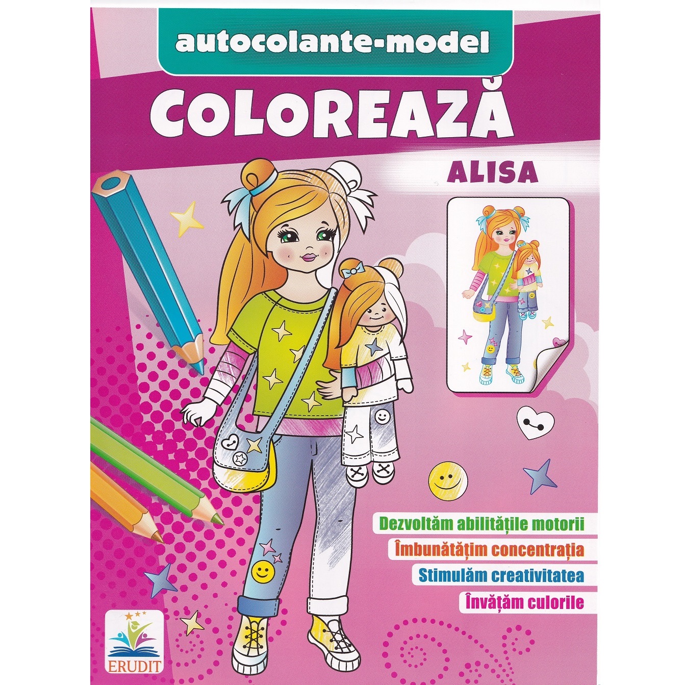 Цвет+наклейки - Алиса