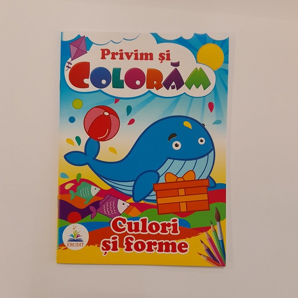 Cumpara  Carti - Privim si coloram - Culori si forme..