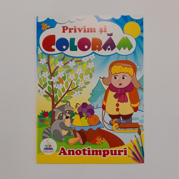Cumpara  Carti - Privim si coloram - Anotimpuri..