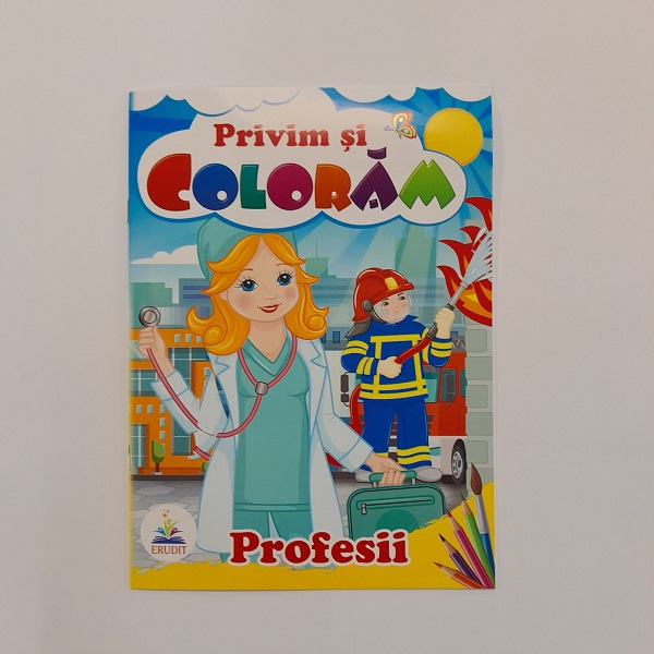 Cumpara  Carti - Privim si coloram - Profesii..