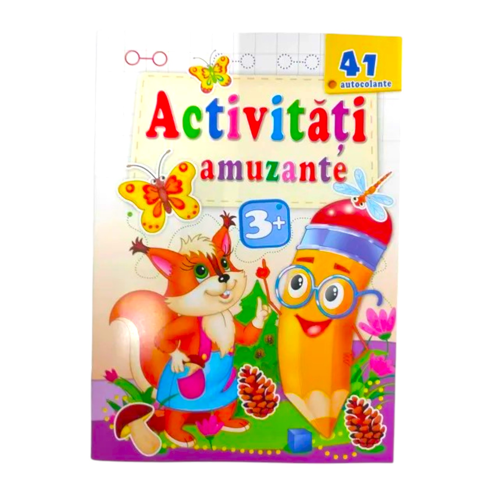 Activități amuzante - Veveriță + autocolante