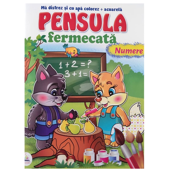 Pensula fermecata A4 - Numere