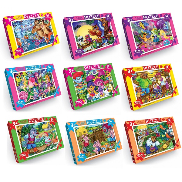 Маленький пазл (54 шт.) (Поврежденная коробка)