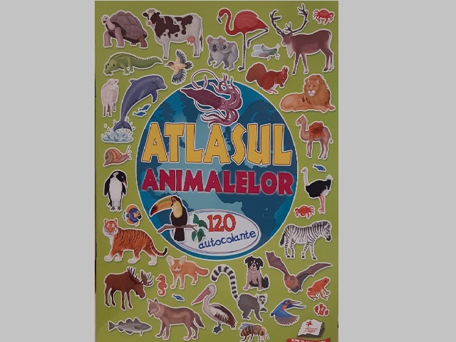 Atlasul animalelor cu autocolante