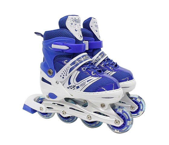 Role (roti PVC, o roata cu lumini)  albastru (Marime S: 30-34)