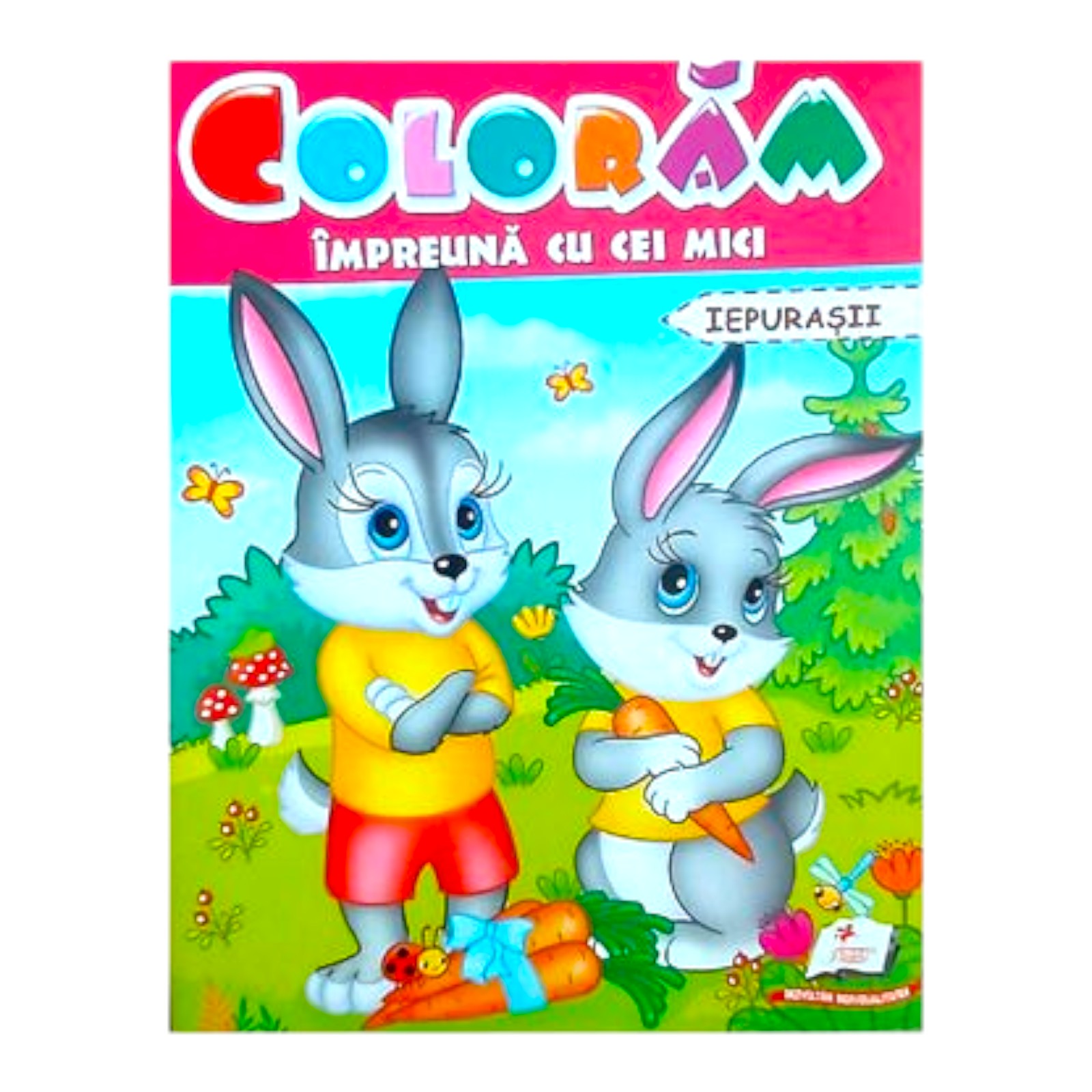 Coloram A4 - Impreuna cu cei mici - Iepurasii