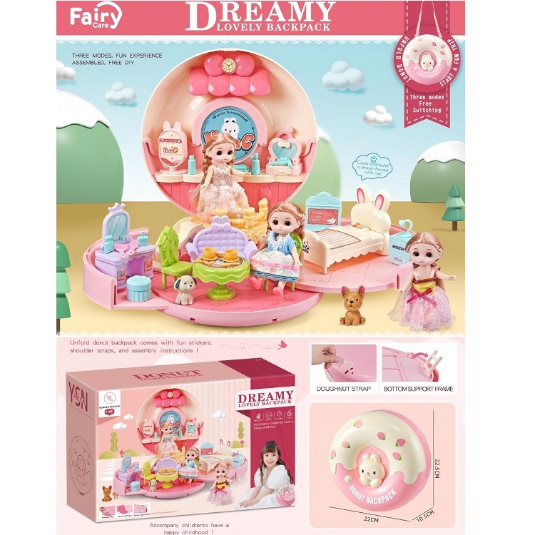 Set papusa cu accesorii