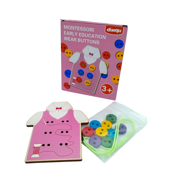 Купить  Деревянные игрушки / Montessori - Деревянная развивающая игра..