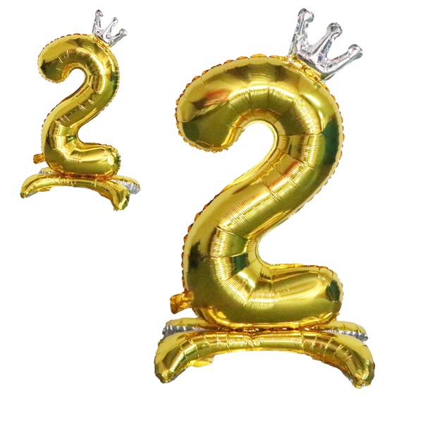 Cumpara  Baloane - Balon auriu cifra 2..