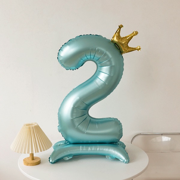 Cumpara  Baloane - Balon albastru cifra 2..
