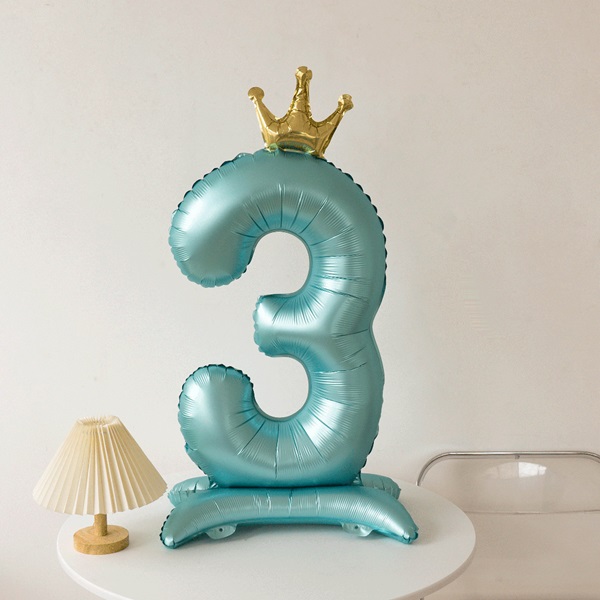 Cumpara  Baloane - Balon albastru cifra 3..