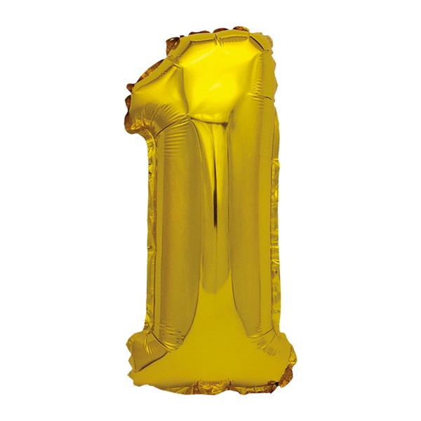Cumpara  Baloane - Balon auriu cifra 1..