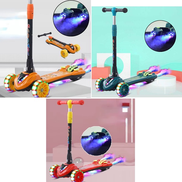 Cumpara  Trotinete și penny board - Trotineta cu sunet, lumini si fum..