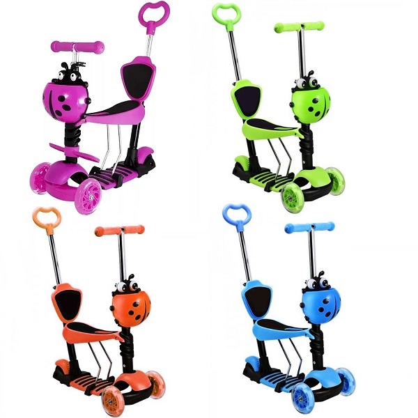Cumpara  Trotinete și penny board - Trotineta 3in1 culori mix..