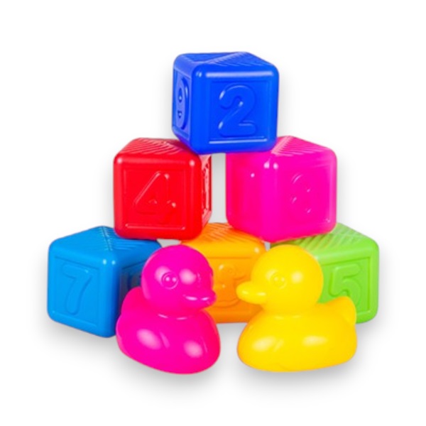 Cumpara  Forme logice/sortere - Set cuburi  8buc..