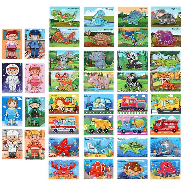 Puzzle din lemn